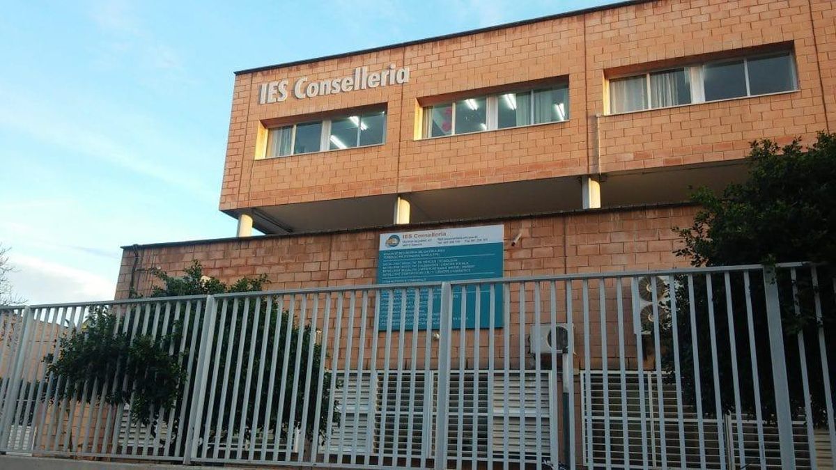 El IES Conselleria, de València, en una imagen de archivo.