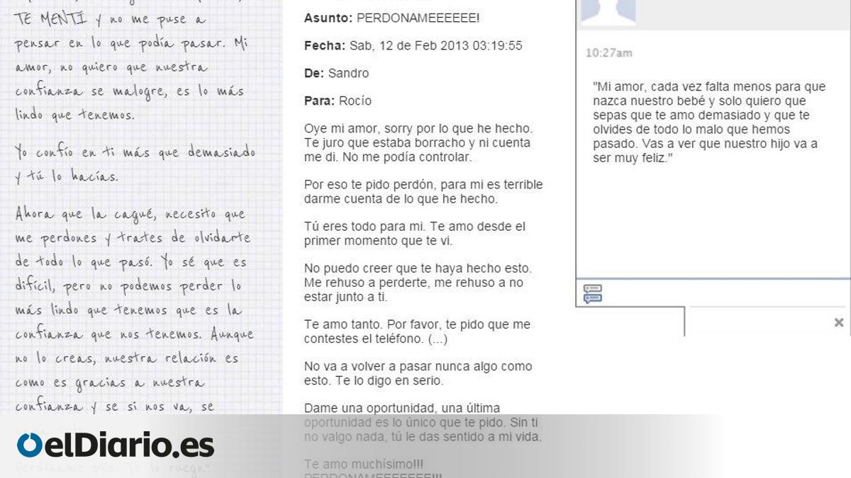 "No volverá a pasar nunca": Las cartas de perdón escritas por ...