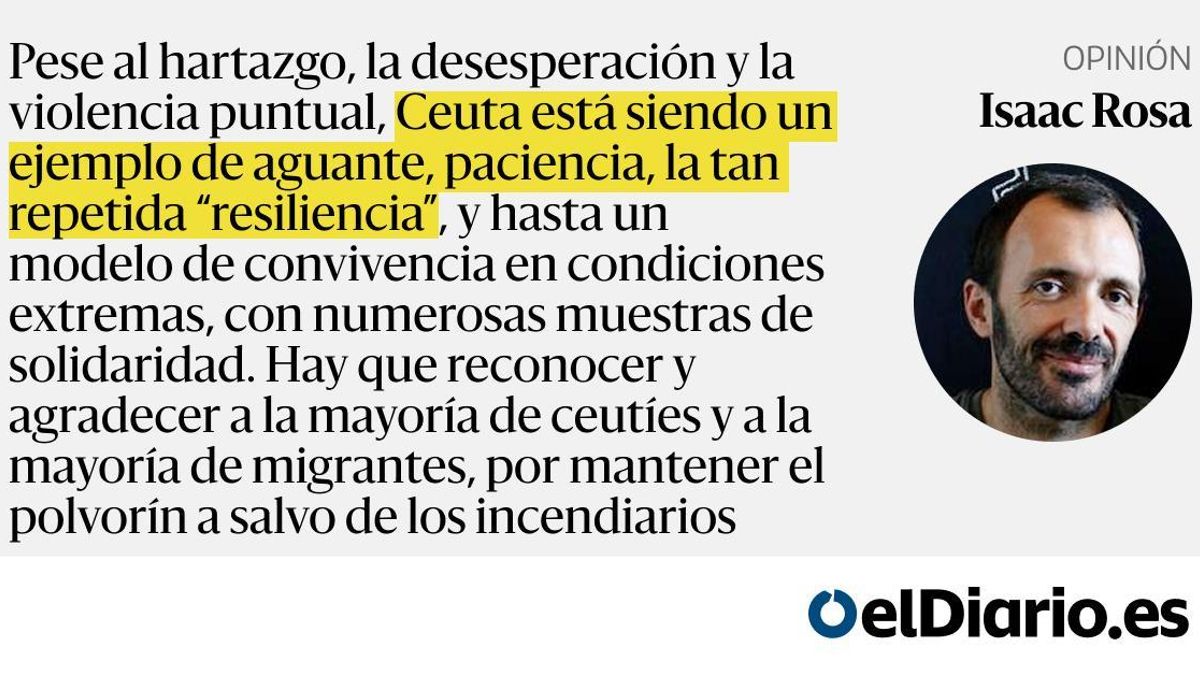 El  polvorín  de Ceuta que algunos esperan que estalle