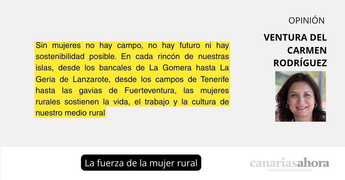 La fuerza de la mujer rural