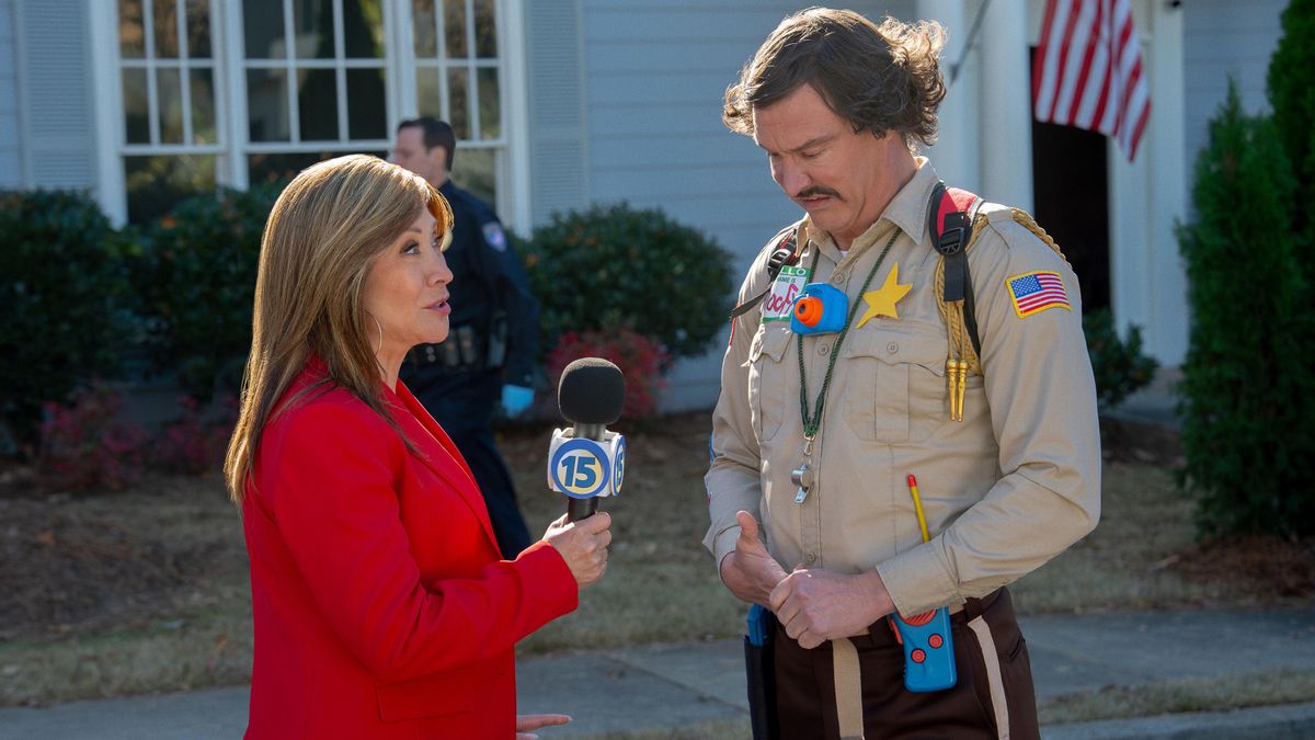 Cheri Oteri como Gale y Dave Sheridan como Doofy en 'Scary Movie'
