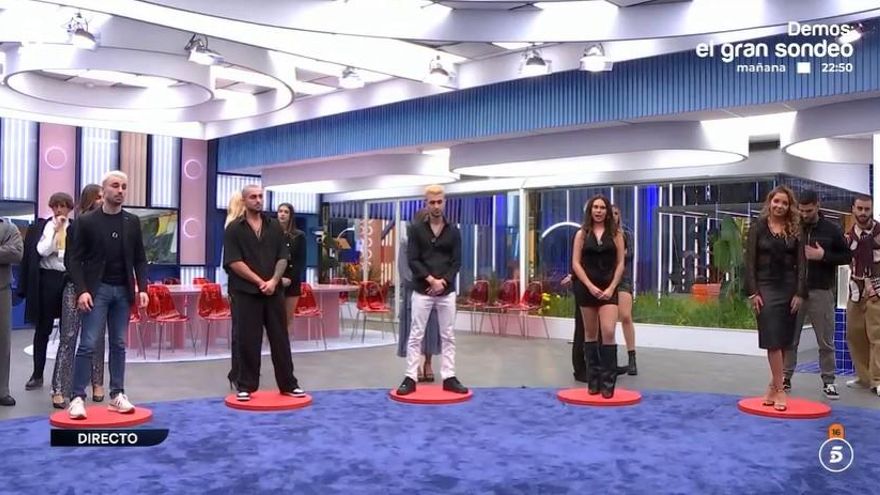 'Gran Hermano' eliminó de la repesca a una de las chicas y salvó de la expulsión a tres concursantes