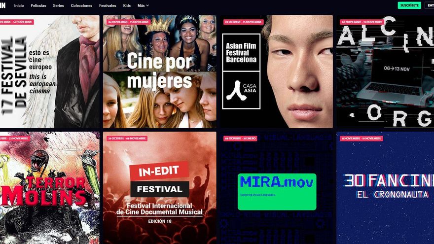 Filmin acoge una cantidad insólita de festivales virtuales durante este otoño