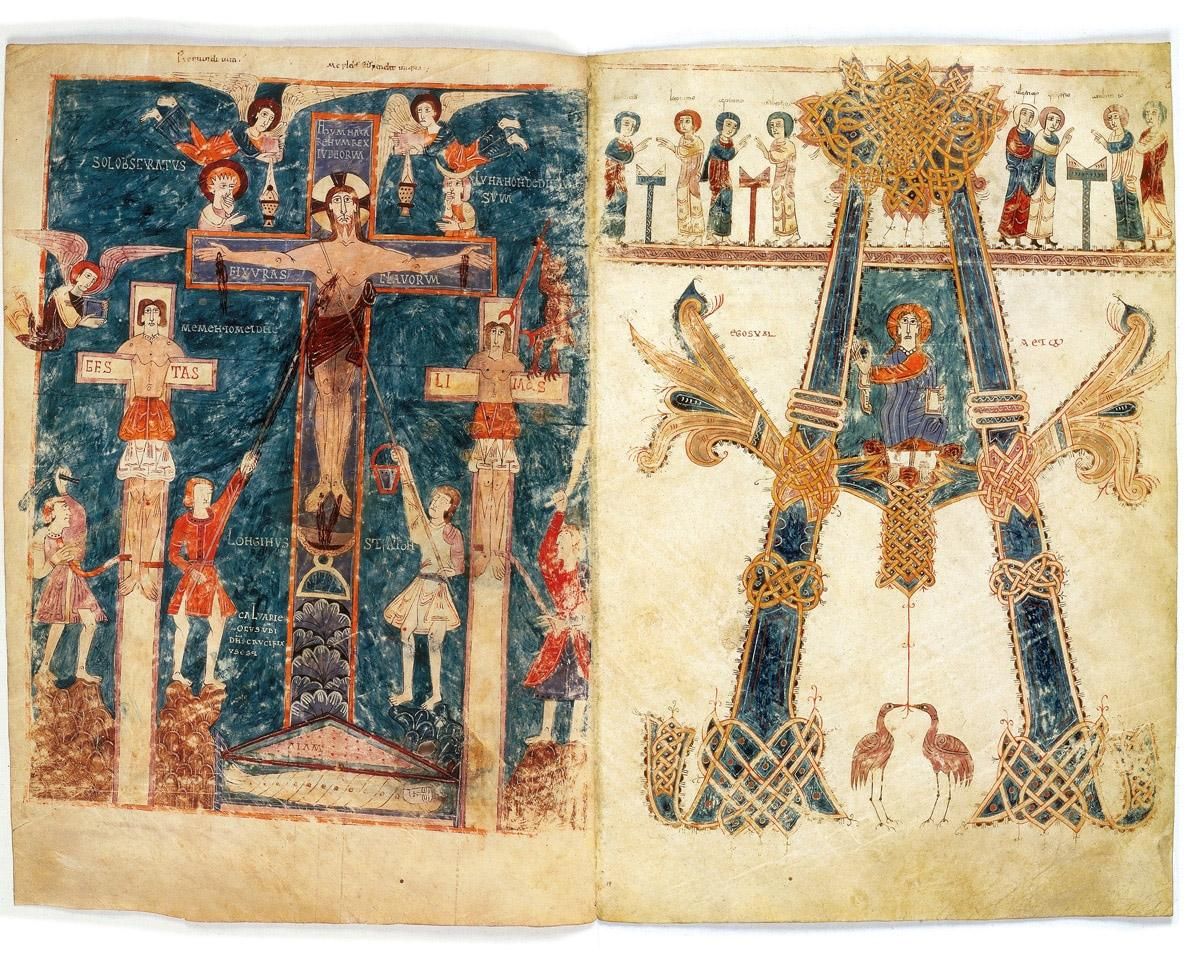 La maestría en el dibujo de la monja Ende en el Beato de Gerona, del año 976, era excepcional.