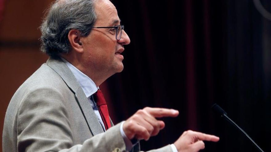 El presidente de la Generalitat, Quim Torra.