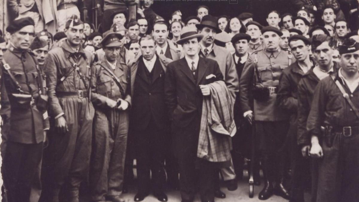 Pradales reúne al Consejo de Gobierno vasco en el hotel Carlton de Bilbao como homenaje a la sede bajo las bombas de 1937