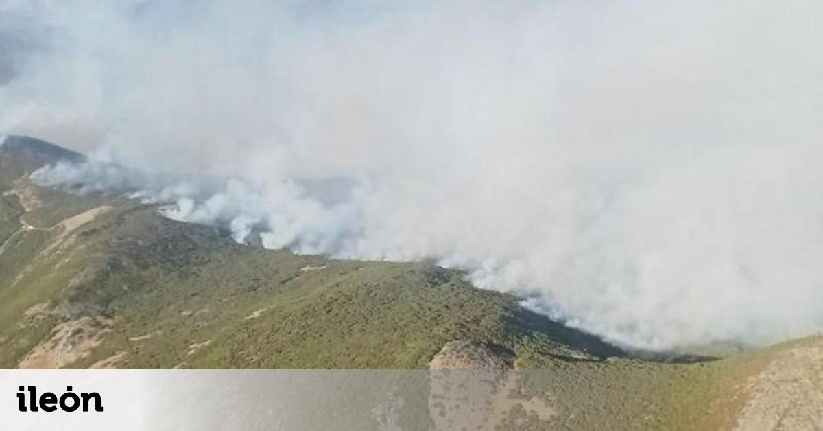 Sube a nivel 2 de gravedad un incendio forestal en Pendilla de Arbas por “amenaza seria” a las poblaciones