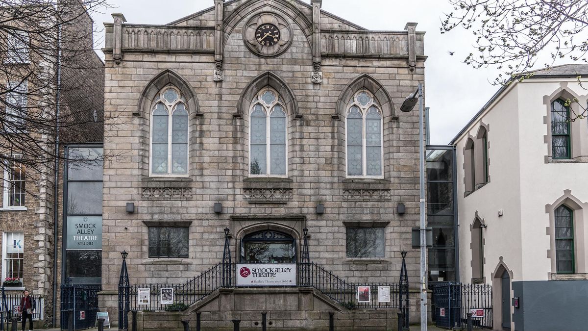 Entrada del Smock Alley Theatre.