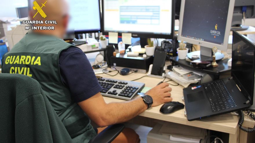 La Guardia Civil alerta sobre las ciberestafas.