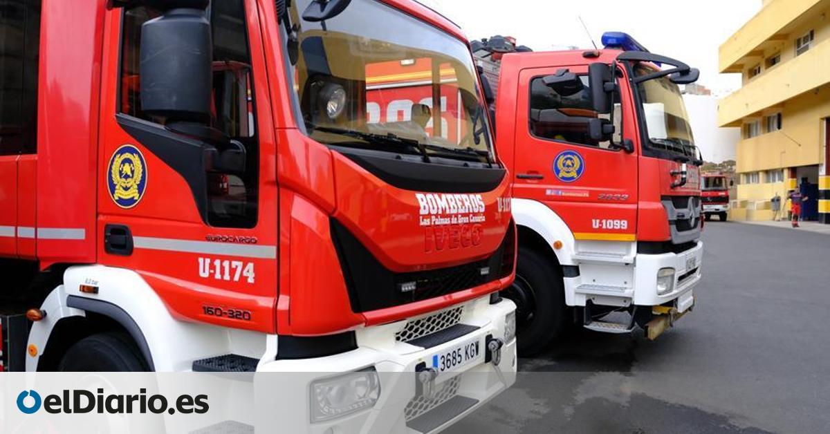 Incendio en una vivienda en Gran Canaria con tres personas afectadas