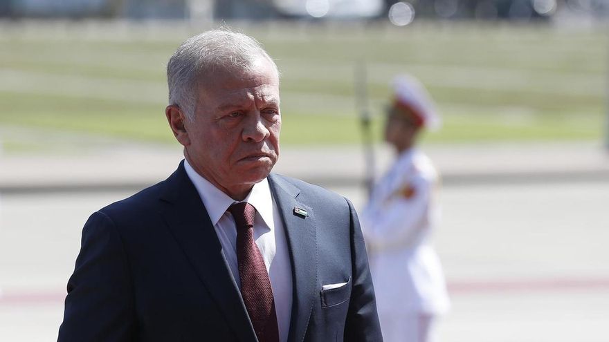 El rey Abdulá II de Jordania.