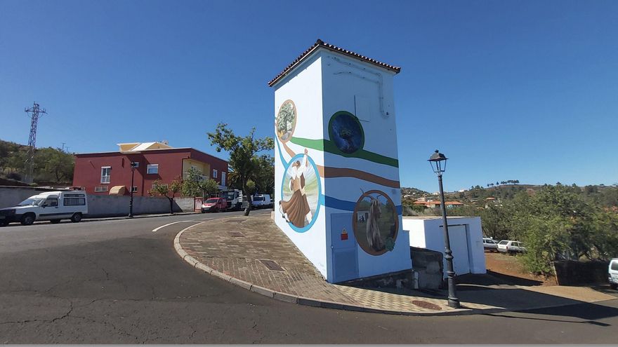 Mejoras en el centro de transformación eléctrica El Pinar, en Puntagorda
