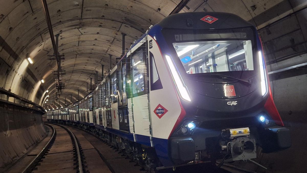 El nuevo modelo de Metro de Madrid que circulará por los túneles de la línea 6
