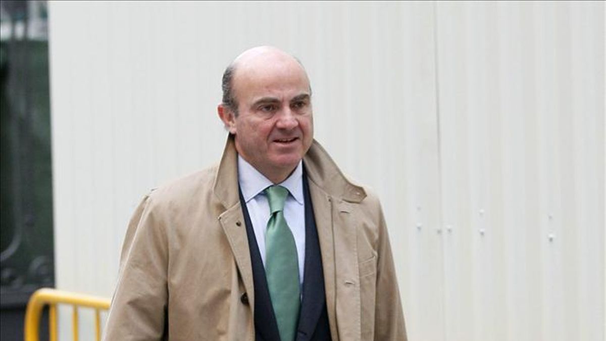 El ministro de Economía, Luis de Guindos. EFE