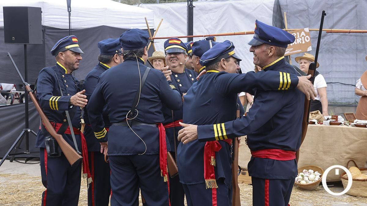 Recreación de la batalla del Puente de Alcolea