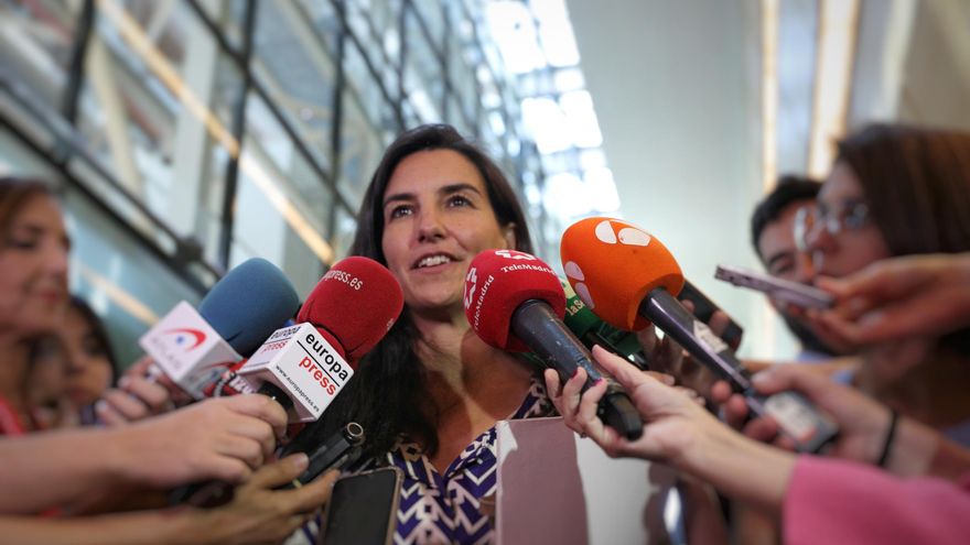 Archivo - La candidata de Vox a la Presidencia de la Comunidad de Madrid, Rocío Monasterio