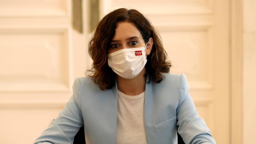 La presidenta de la Comunidad de Madrid, Isabel Díaz Ayuso, en una imagen de archivo. EFE/Kiko Huesca