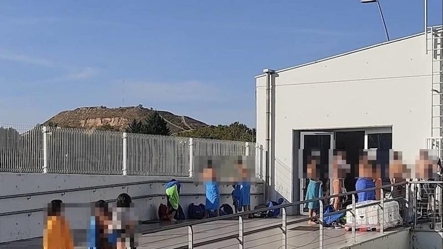 Los deportistas ya pueden cambiarse en los vestuarios del Adarraga