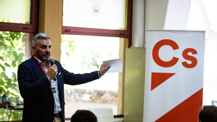 Archivo - El ya ex secretario de Organización de Ciudadanos, Borja González.