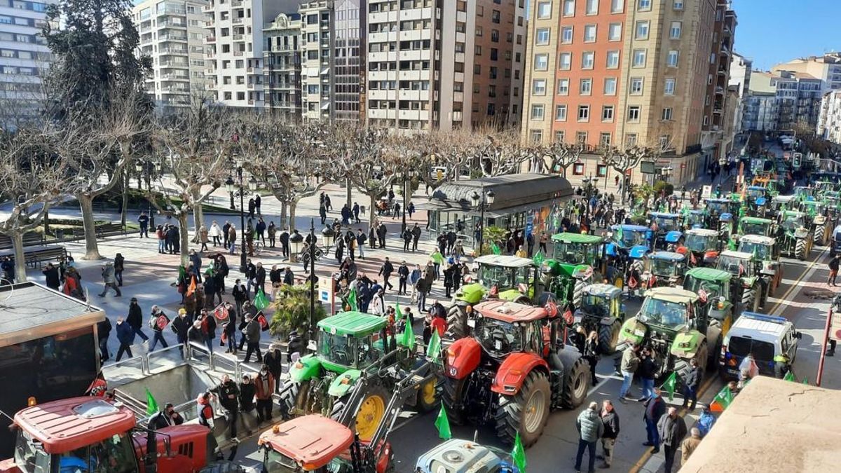 La tractorada llega a Logroño el próximo 11 de febrero