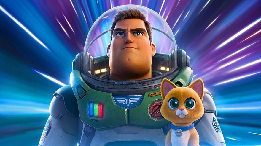 La película animada "Lightyear", nuevamente primera en la taquilla argentina