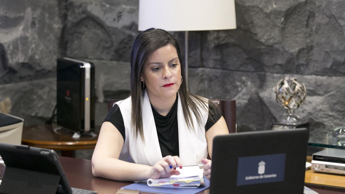 Yaiza Castilla, Consejera de Turismo, Industria y Comercio del Gobierno de Canarias.