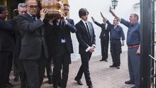 Entierro del exministro franquista José Utrera Molina.