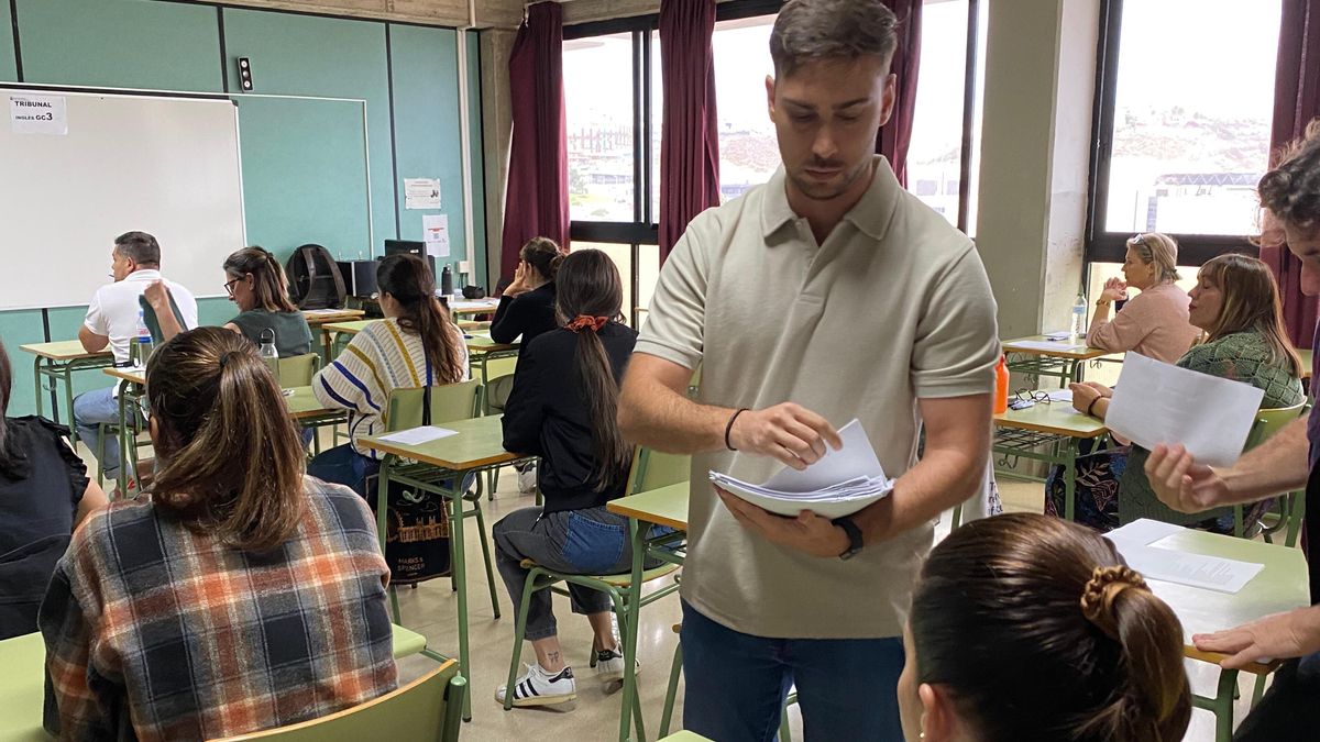 Imagen de archivo de unas oposiciones celebradas en 2024.