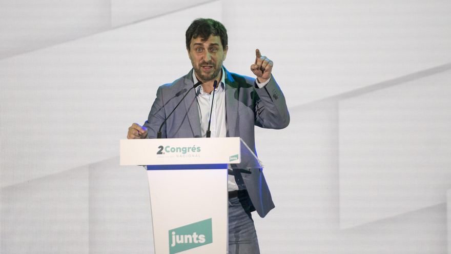 Archivo - El exconseller de la Generalitat y eurodiputado electo de Junts, Toni Comín, en una imagen de archivo.