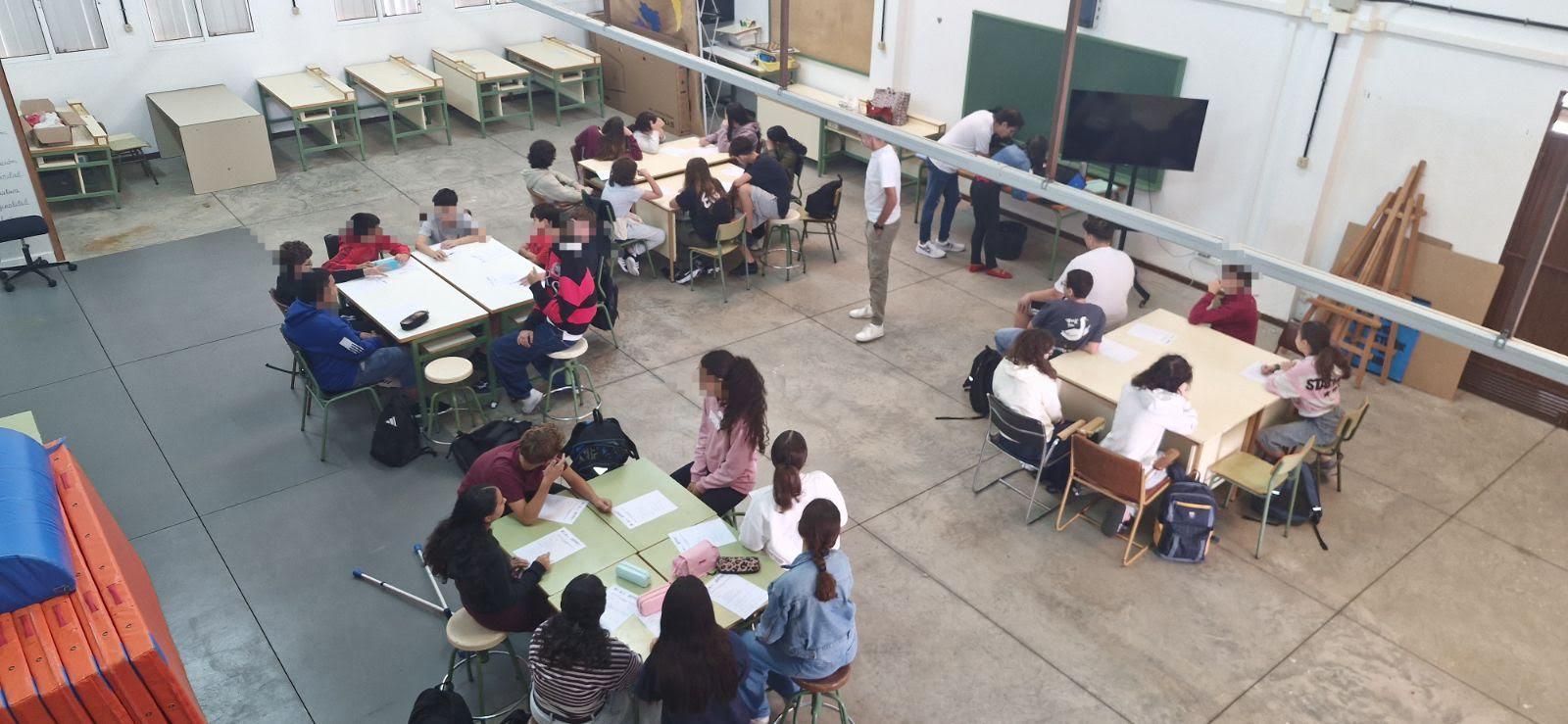 El alumnado del IES Cándido Marante toma la palabra para mejorar su centro.