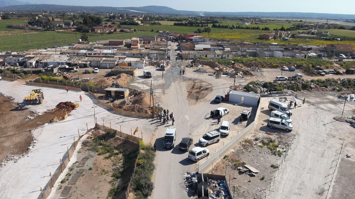 Imagen aérea de Son Banya.