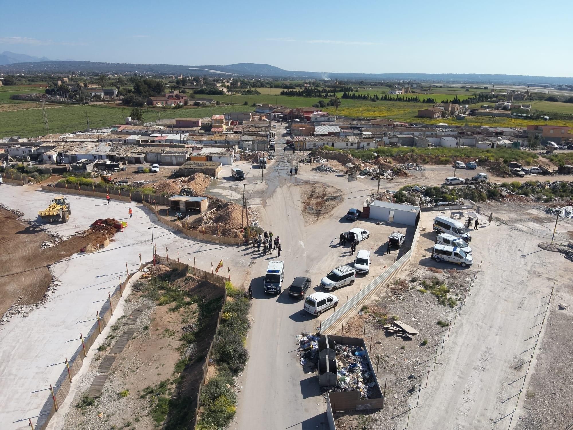 Imagen aérea de Son Banya.