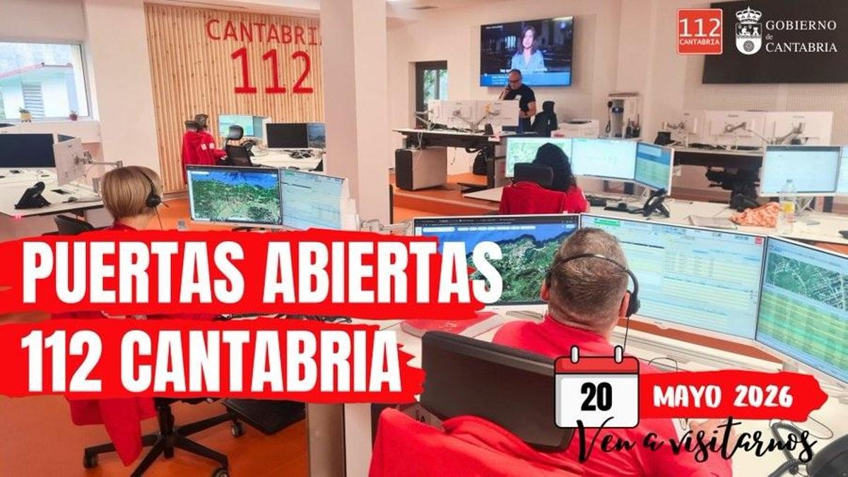 El Gobierno de Cantabria participa en la Semana de la Administración Abierta: visitas escolares al 112 y carpa informativa de consumo en la Porticada