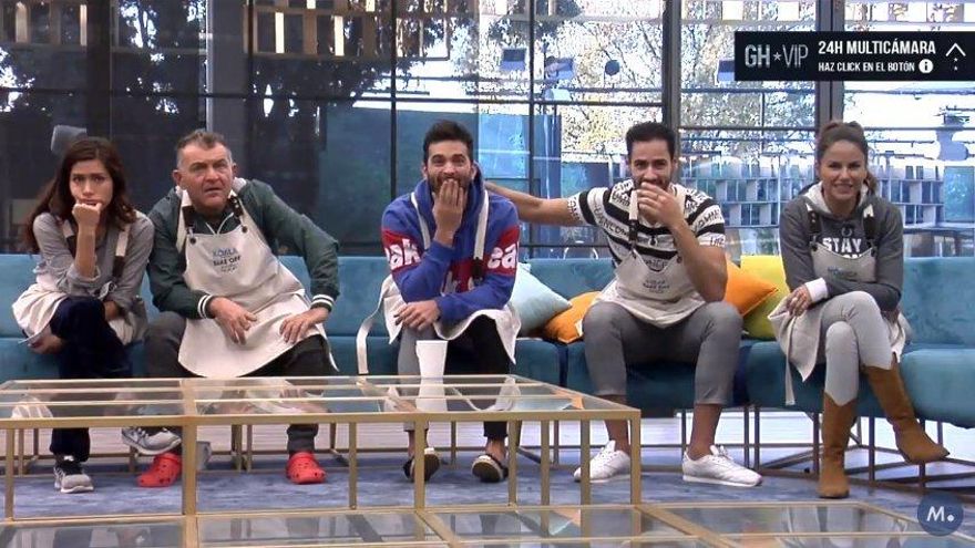 Los cinco últimos concursantes de GH VIP 6