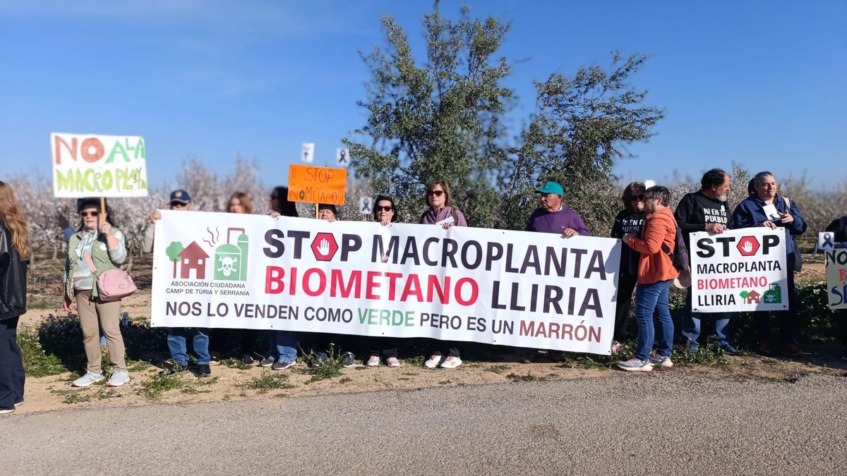 Crece la presión social contra la macroplanta de biometano en Llíria ante el inicio de las obras