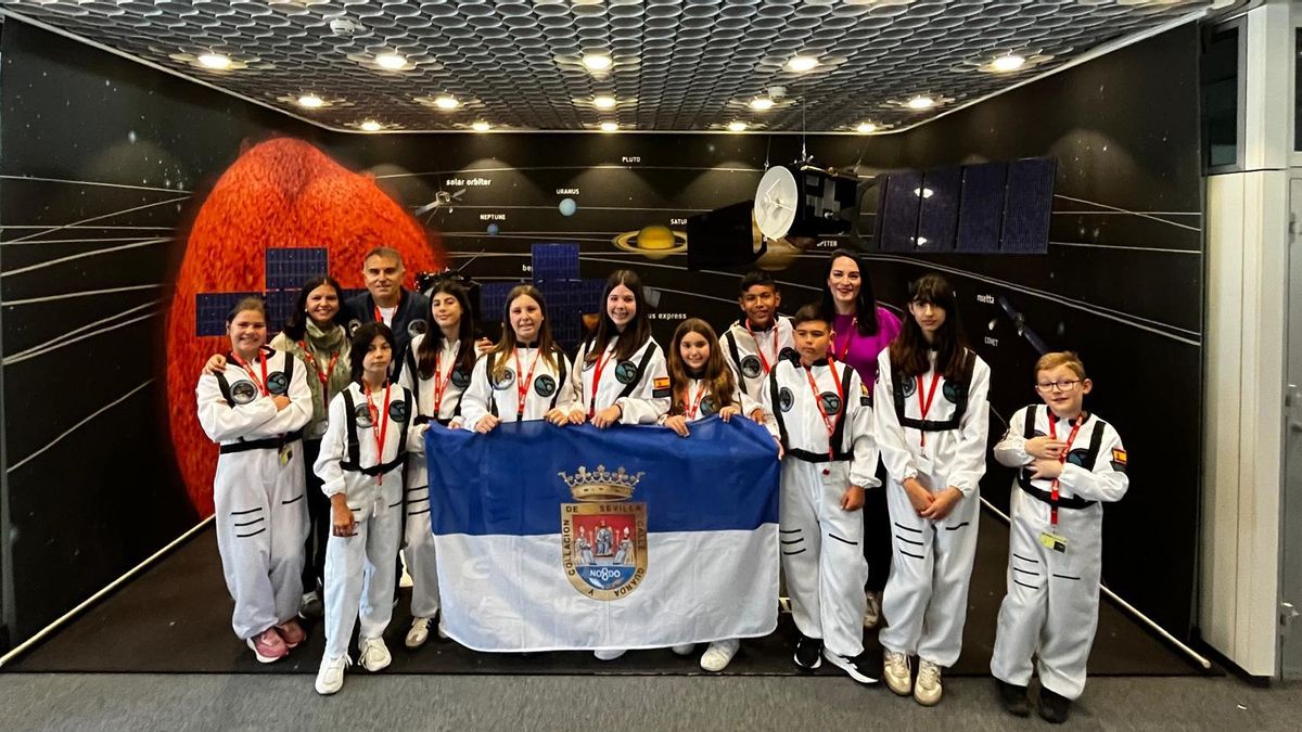 Los alumnos ya han visitado la sede de la Agencia Espacial Europea en Frankfurt y el próximo destino será Florida