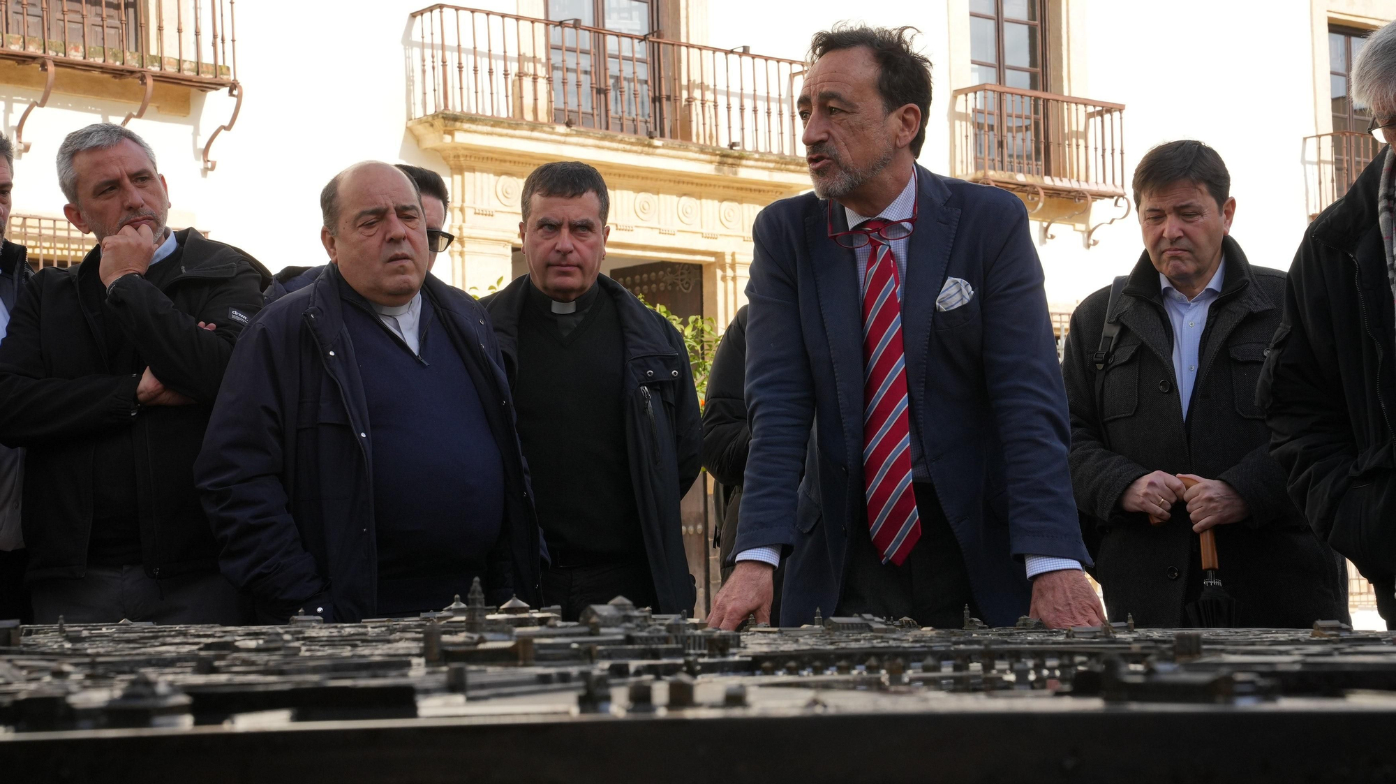 Presentación del nuevo Centro de Interpretación y Recepción de la Mezquita-Catedral. Patio de San Eulogio.