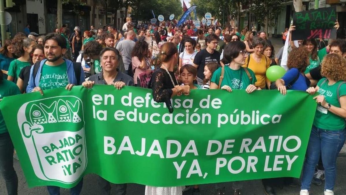Educación propone bajar el máximo de alumnos por clase a 22 en Primaria y 25 en Secundaria