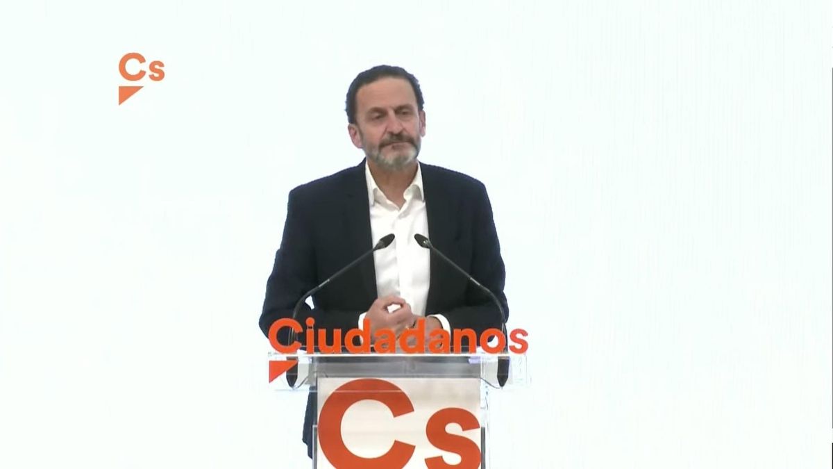 El portavoz adjunto de Ciudadanos en el Congreso de los Diputados, Edmundo Bal,