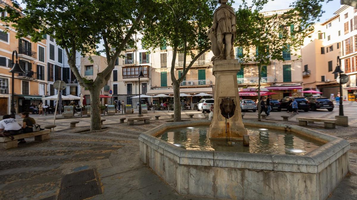 La Plaça de sa Drassana, uno de los espacios que evidencian la gentrificación turística de Mallorca.