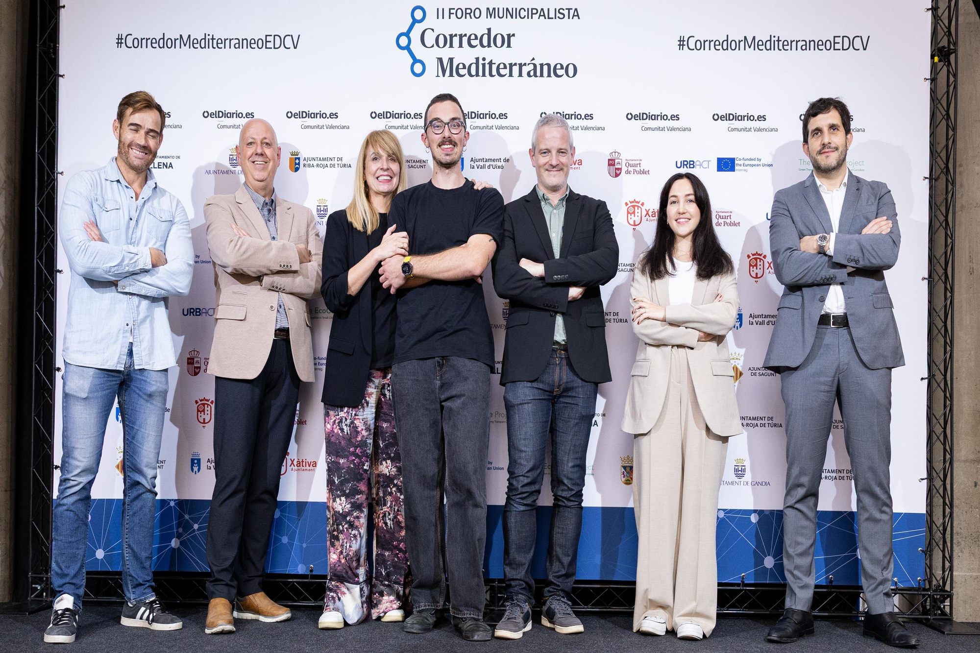 David Torres, Miguel Giménez, Loles Cebrián, Julio Cebolla, Toni Cuquerella, Célia Cerezo y Sergi Pitarch.