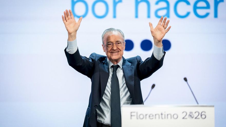 Florentino Pérez derrota a Enrique Riquelme y revalida la presidencia del Real Madrid