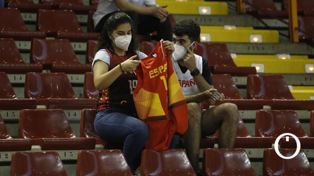 Las imágenes del España - Bélgica