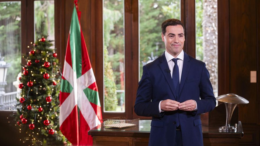 Pradales pide "paciencia, esperanza y confianza" a los jóvenes en su primer discurso de fin de año como lehendakari