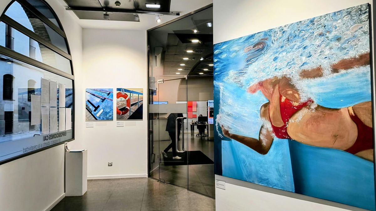 Exposición de Blanca Blanco en el Joaquín Roncal.