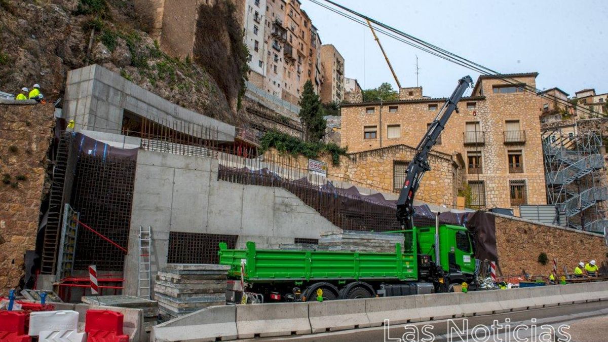 Semana Santa 2026, fecha prevista para abrir el remonte mecánico de acceso al Casco Histórico de Cuenca