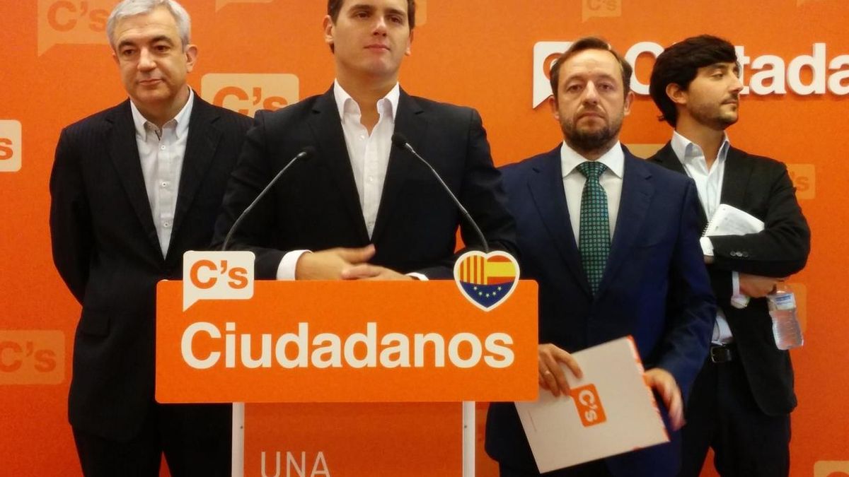 Ciudadanos acusa a PP y Podemos de copiarle algunas de sus propuestas después de haberlas criticado