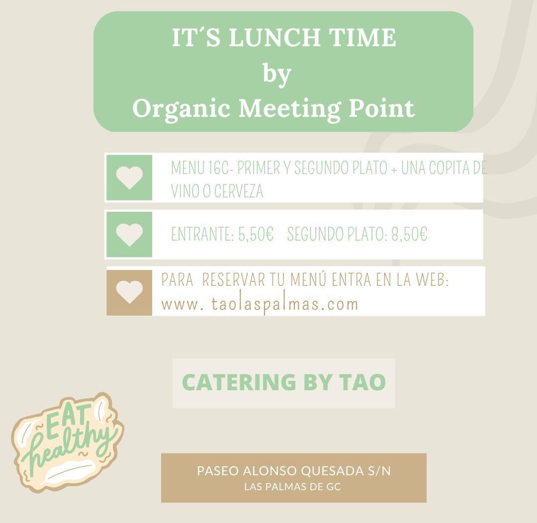 Detalles de inscripción al menú