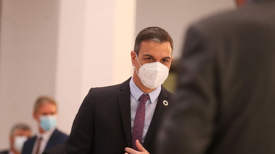 El presidente del Gobierno, Pedro Sánchez