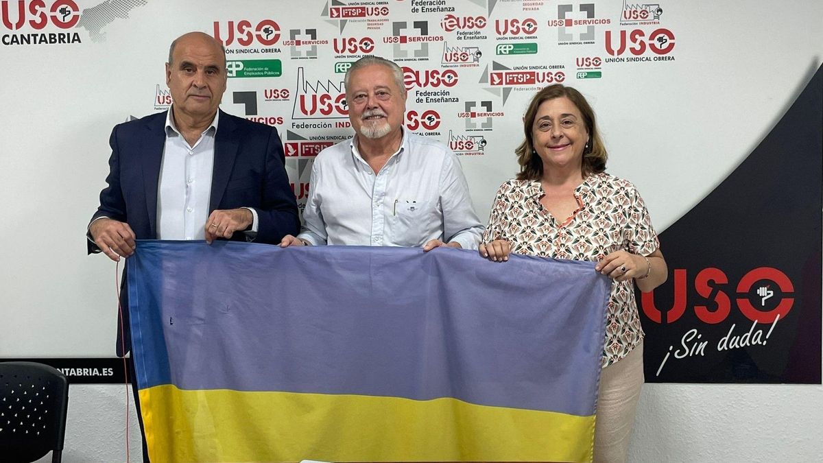 USO Cantabria firma un acuerdo con el Consulado de Ucrania para reforzar el asesoramiento laboral a esta comunidad